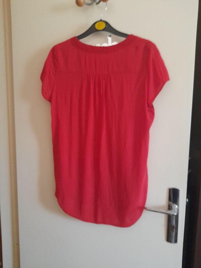 Tunique rouge Camaïeu - photo numéro 3