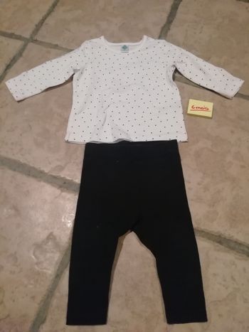Ensemble haut +pantalon fille