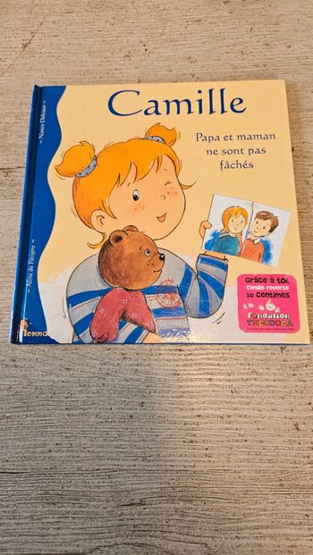 Livre enfant Camille, n°16, Papa et maman ne sont pas fâchés, Hemma, nickel
