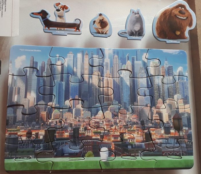 Petit puzzle Comme Des Bêtes