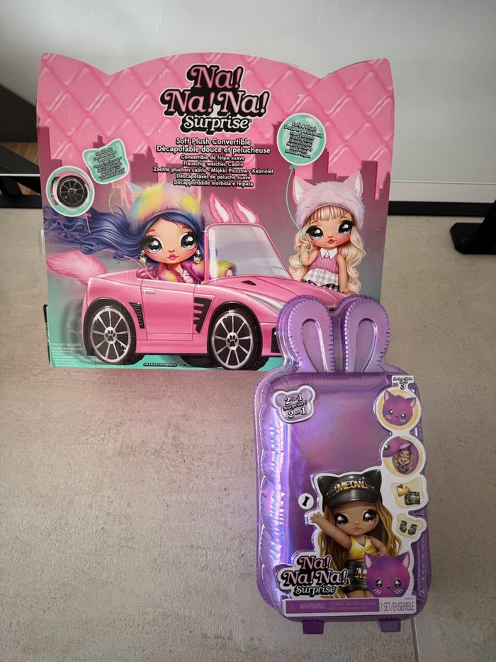 Voiture décapotable et poupée Na!Na!Na - photo numéro 2