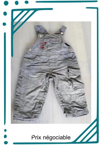 🌈 Superbe salopette garçon 3 mois
🌈