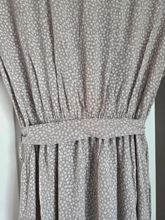 Robe longue motifs fleurs - photo numéro 5