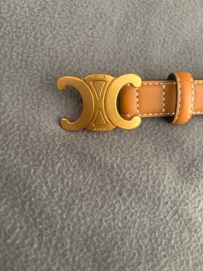 Ceinture Céline marron - photo numéro 4