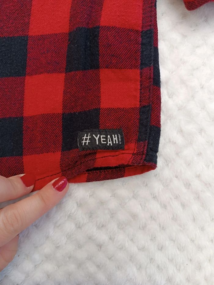 🔸Chemise à carreaux Manches Longues Lupilu – 4 ans 🔸 - photo numéro 3