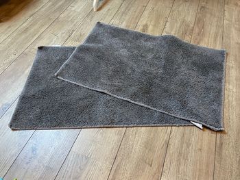 2 tapis de bain