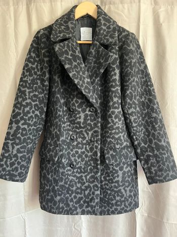 Manteau léopard taille 40