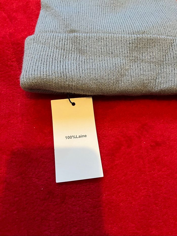 Bonnet gris garçon Taille unique Neuf - photo numéro 2