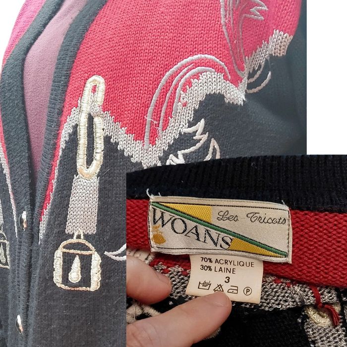 Magnifique gilet Vintage L - photo numéro 4