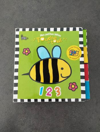 Livre à toucher mes petites bêtes