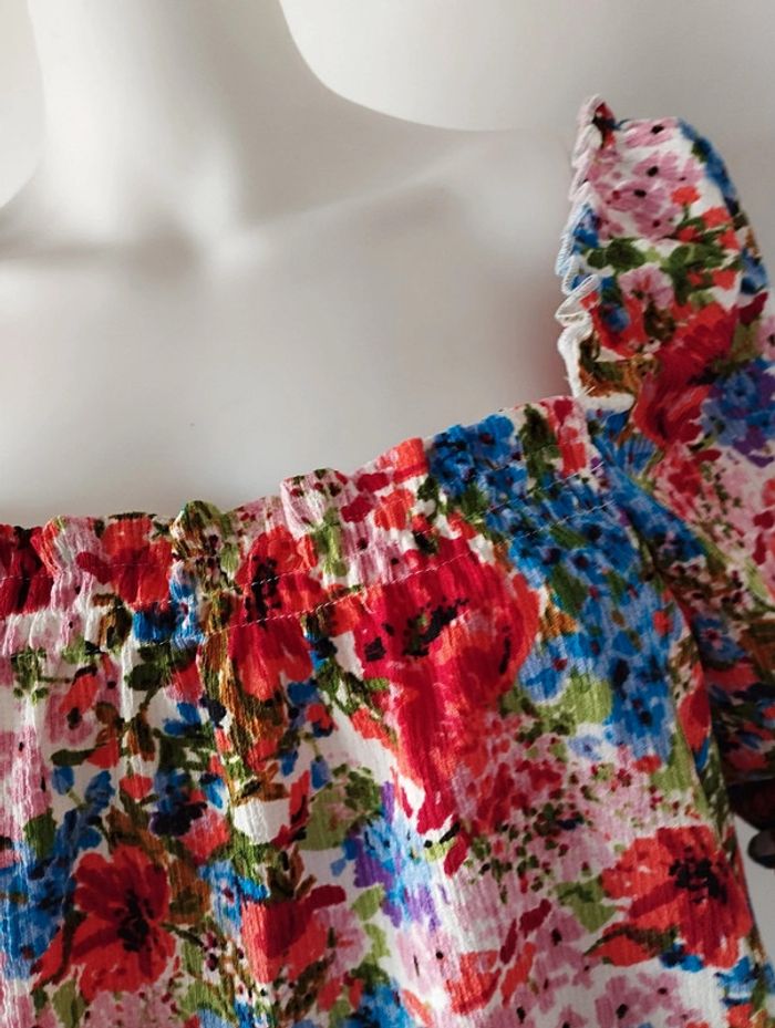 Blouse manches longues Naf Naf taille M - photo numéro 2