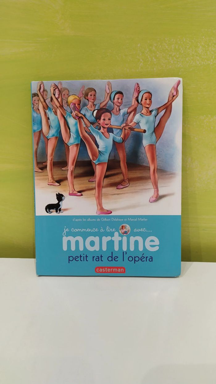 livre lecture cp "Martine petit rat de l'opéra"