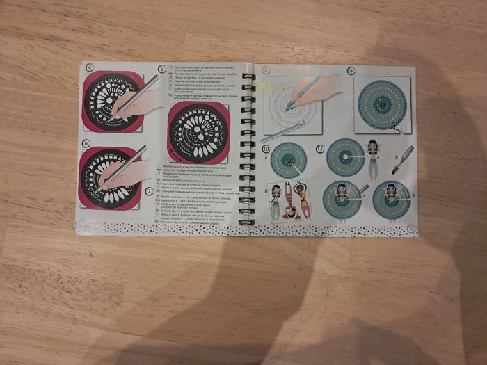 Jeu de 9 créations de poupées mandala 6-12 ans - photo numéro 7
