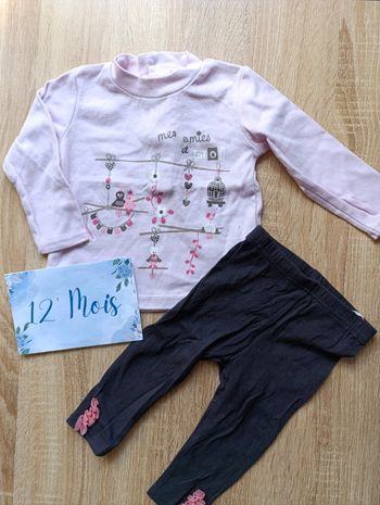 Ensemble 12 mois fille