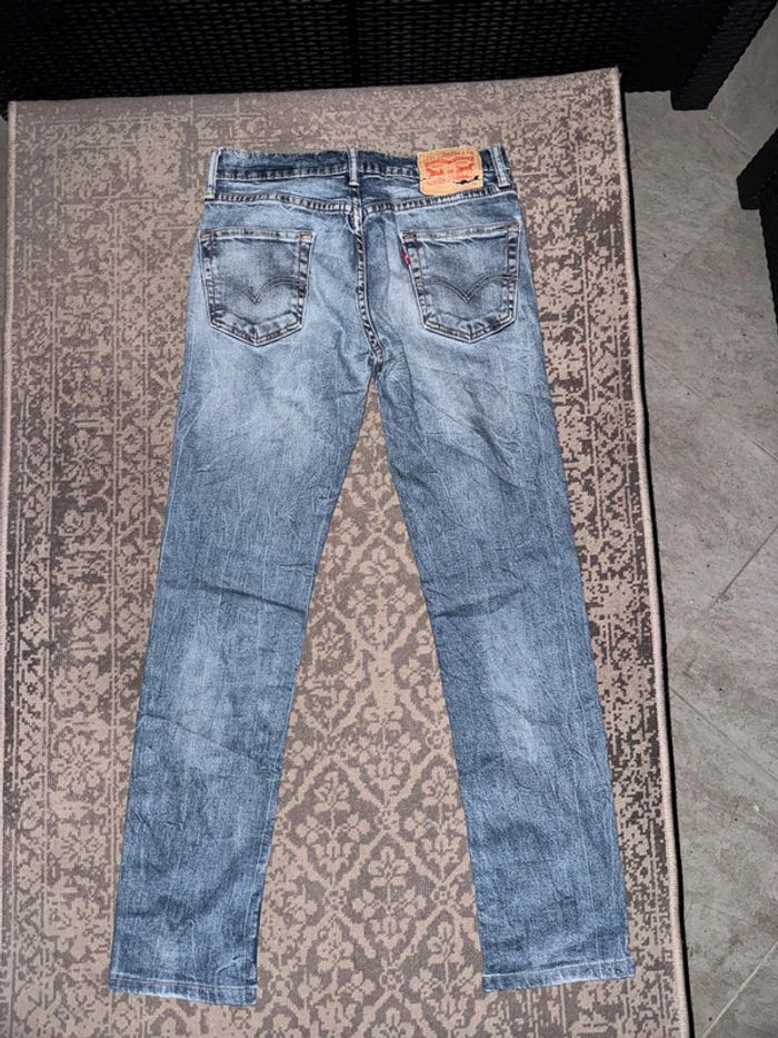 Jean Levi’s homme - Taille W29 L32 (FR 38) - Bleu délavé - Coupe droite - photo numéro 7