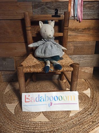 Peluche chat Célestine moulin roty la petite école de danse tbe