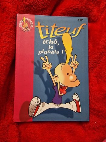 Livre titeuf tchô la planète