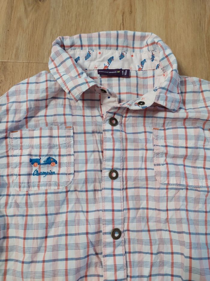 Chemise bouton pression sergent major 8 ans champion - photo numéro 2