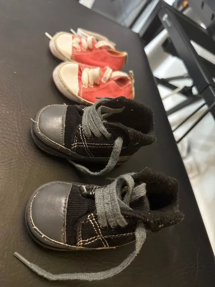 Chaussons chaussures bébé - photo numéro 2