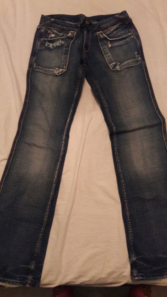Jeans femme "temps des cerises" T29