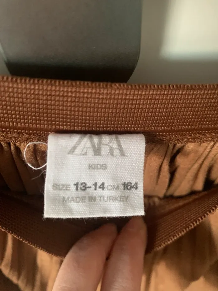 Jupe plissée velours Zara - photo numéro 3