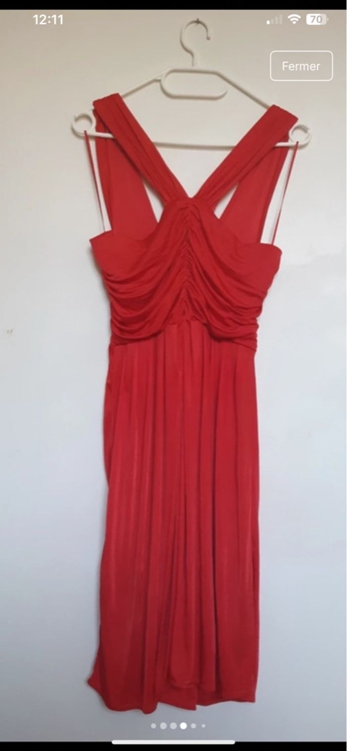 Superbe robe rouge Mango Suits – Taille M - photo numéro 4