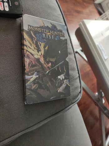 Steel Book monster hunter rise