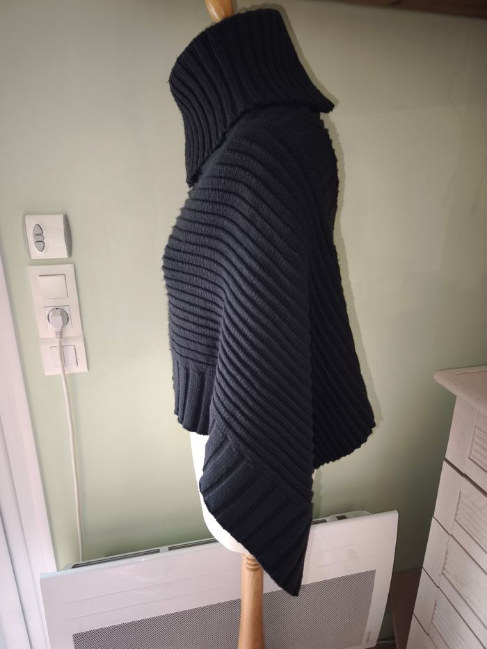 Cape en maille col roulé Camaïeu - photo numéro 5