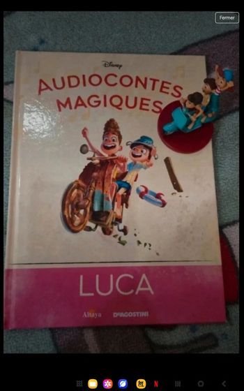 99ėme audioconte magique altaya deagostini disney audio conte compte comte magic livre& figurine