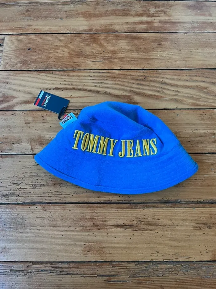 Bob réversible Tommy Hilfiger bleu - photo numéro 2