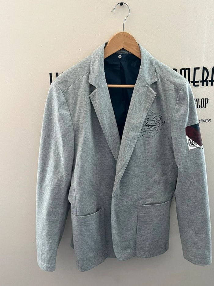 Blazer homme Desigual faux sweat capuche amovible comme neuf - photo numéro 8