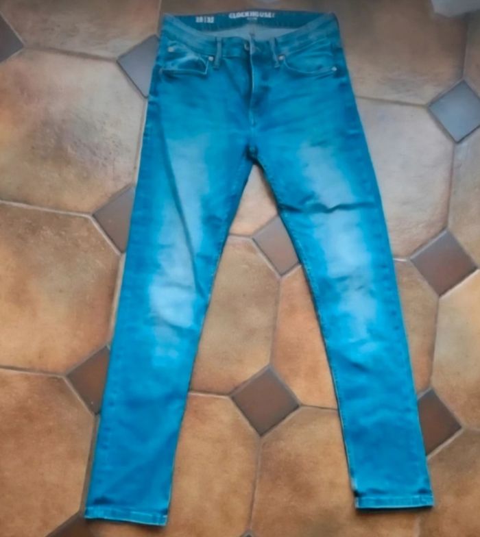 Lot 3 jeans clockhouse ado taille 28 /32 tbe - photo numéro 2