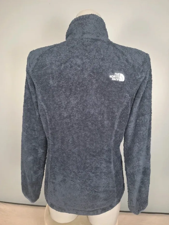 veste The North Face polaire femme zippée bleue – Taille S - brodé (607) - photo numéro 9