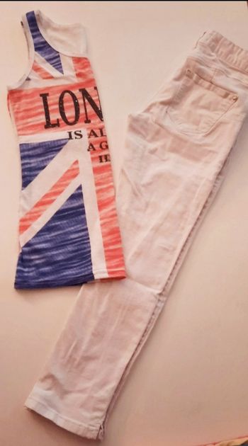 Débardeur et pantacourt 16 ans