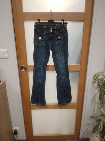 Pantalon Jean évasé Fille 10 ans