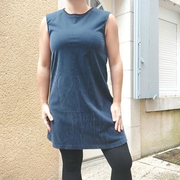 Jolie robe velours 38