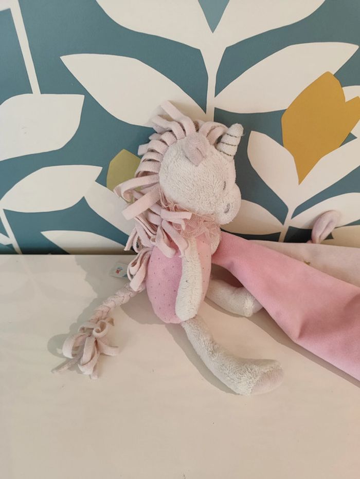 Doudou plat licorne Simba toys kiabi nicotoy - photo numéro 4