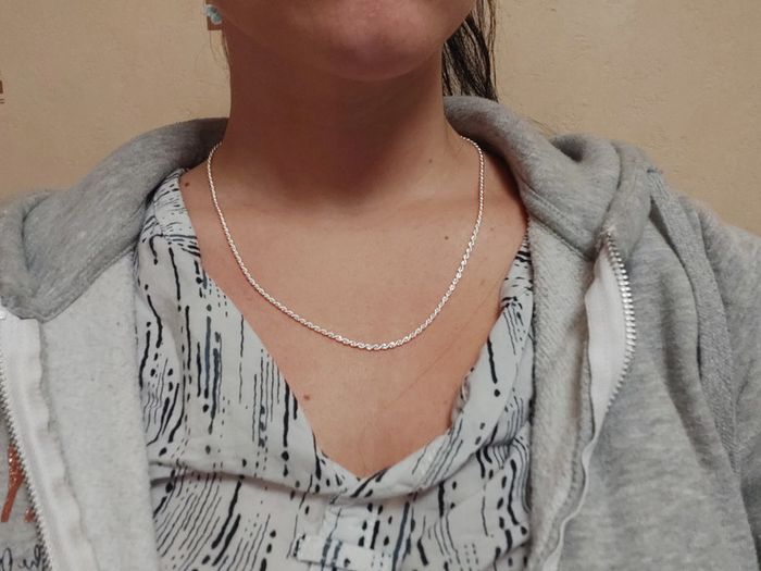 Chaîne argent 925 maille torsadée 50 cm - photo numéro 2