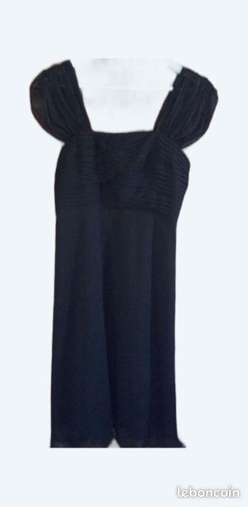 Robe noire voile 38/40