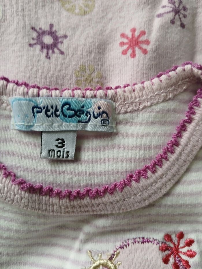 Lot de 5 bodies 3 mois - photo numéro 4
