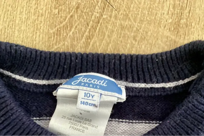 Pull Jacadi 10 ans - photo numéro 2