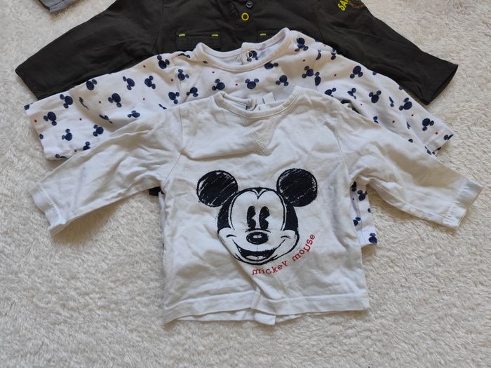 Lot de 8 t-shirts à manches longues, 3 mois, garçon - photo numéro 4