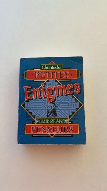Livre Petites énigmes pour grands penseurs - M Deronne - Chantecler