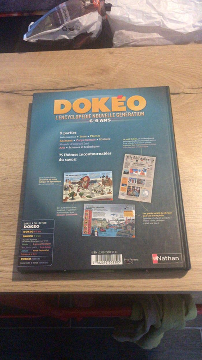 Livre encyclopédie dokéo 6/9 ans - photo numéro 2