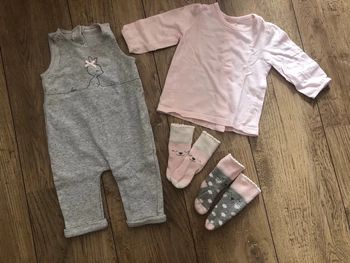 Salopette et t shirt ML 3 mois