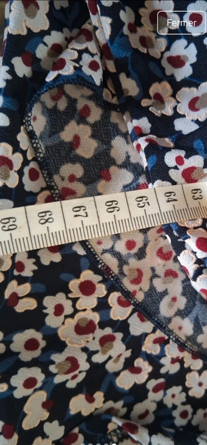 Blouse fluide fleurie – Taille 46/48 - photo numéro 6
