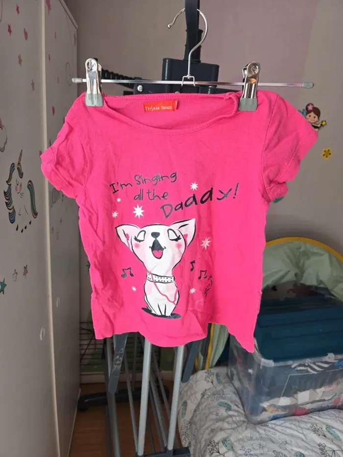 Tee shirt tissaia taille 5 ans - photo numéro 2