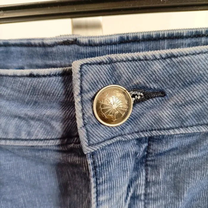 Jupe en jean bleu medium C’est Beau la Vie - Taille 40 A1028 - photo numéro 8