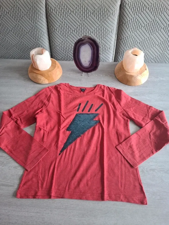 T-shirt sequins taille 12 ans - photo numéro 3