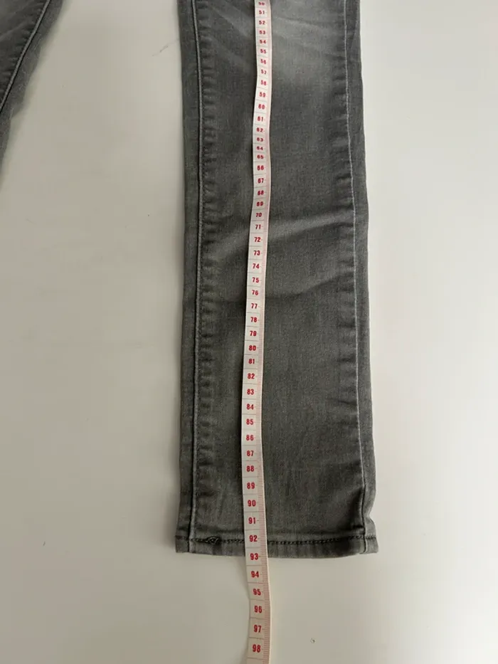 Jean Levi's Denizen Fille Gris | Jegging | Taille 16 Ans | Très Bon État LF099 - photo numéro 8
